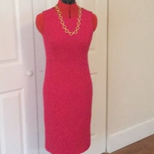 Raspberry Talbots Sheath dress